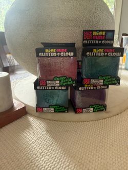 Needoh nice cube Glitter & Glow