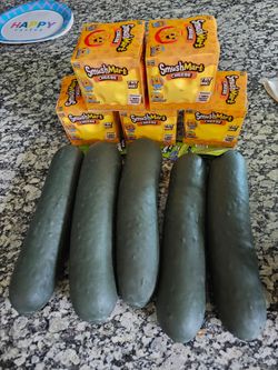 Cheese and Pickle Squishy
