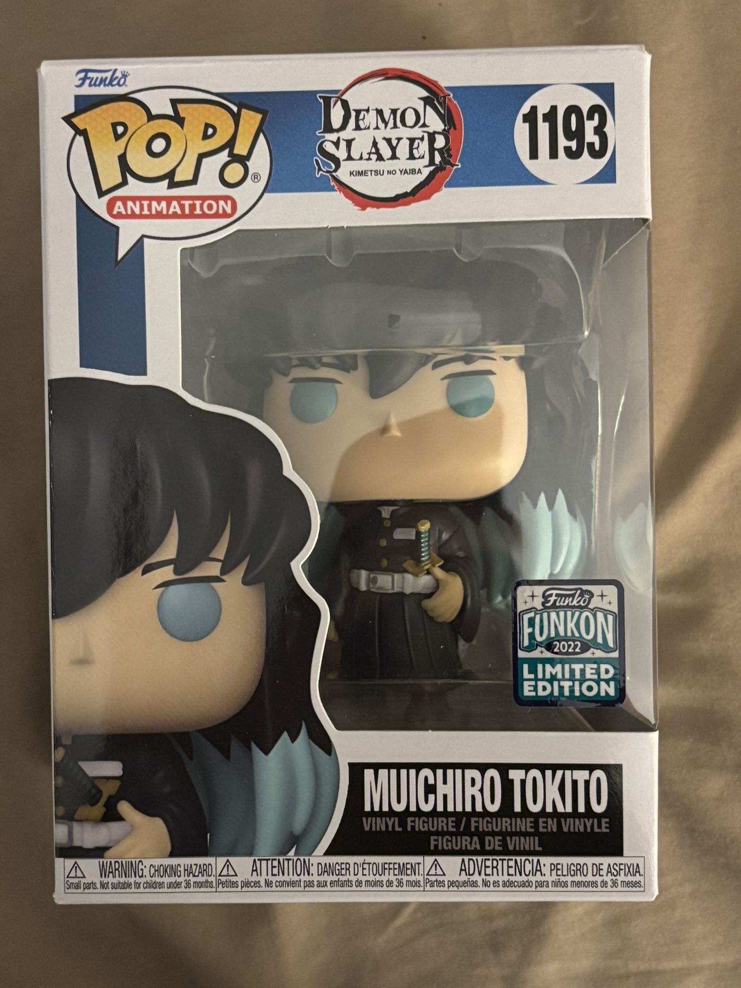 Muichiro Tokito Funkon 2022 Limited Edition Funko