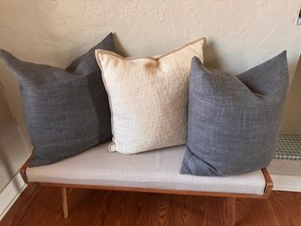 Set of 3 Potterybarn Throw Pillows