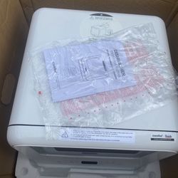 Brand New COMFEE' Portable Mini Dishwasher Countertop with 5L Built-in Water Tank for Apartments& RVs, No Hookup Needed, 6 Programs, 360° Dual Spray, 