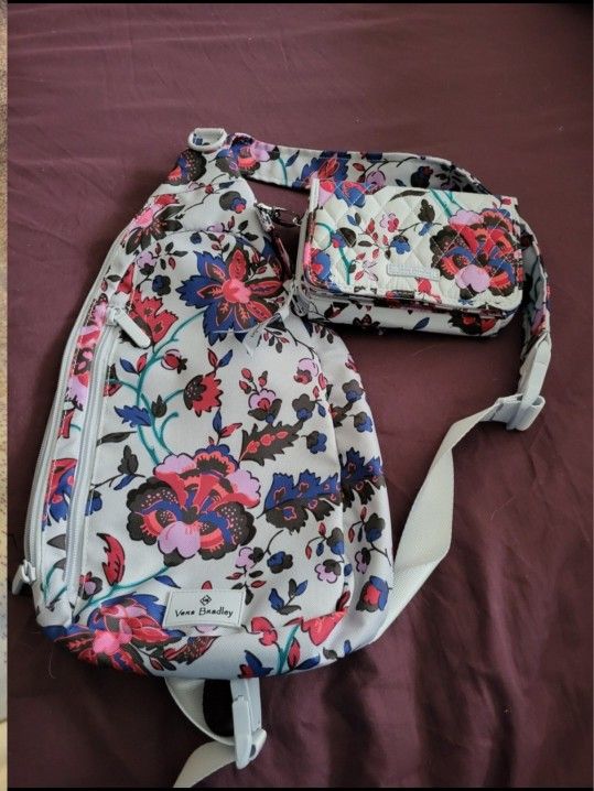πΈ Vera Bradley Sling & Wallet Set β New! πΈ