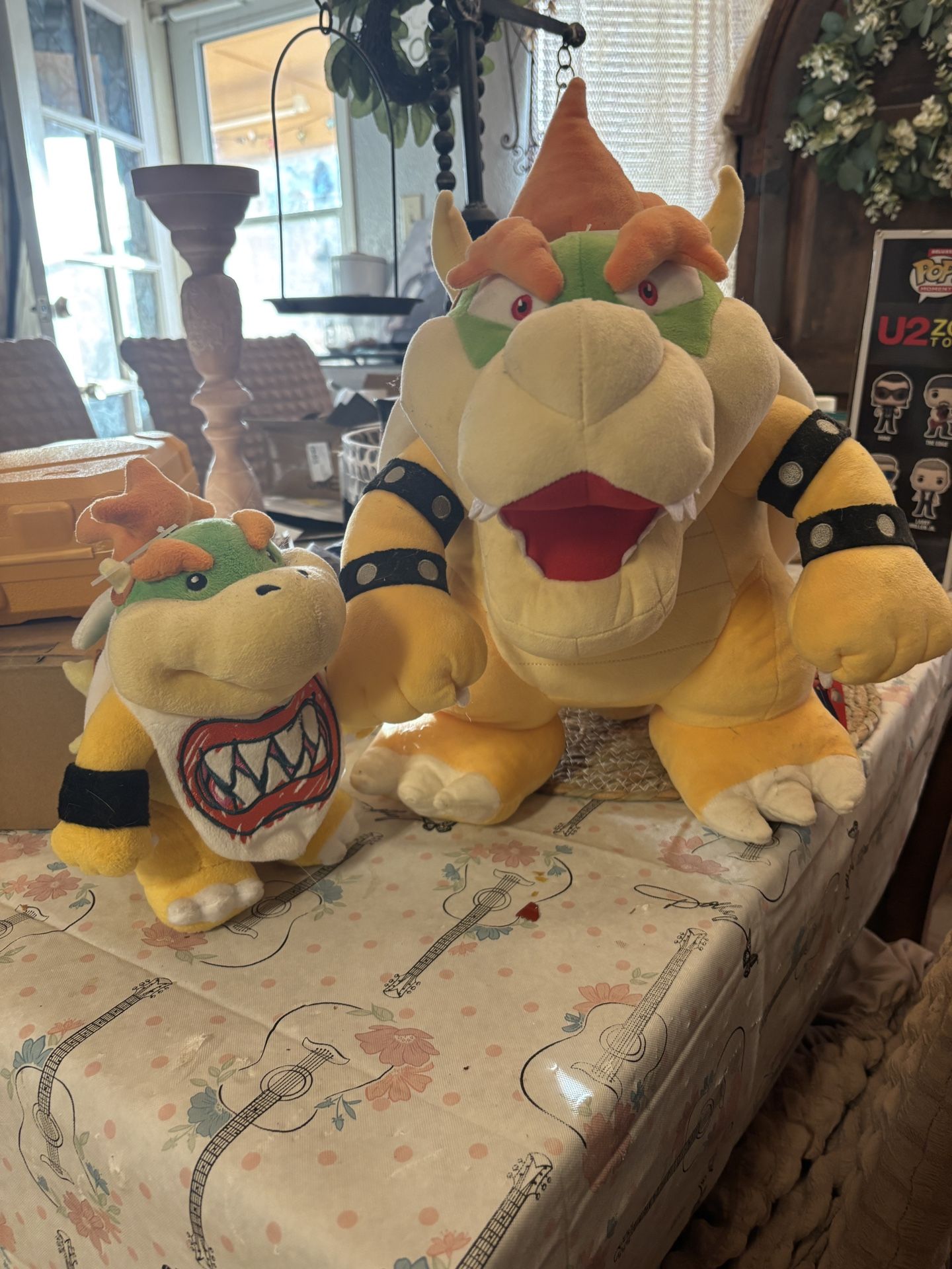 Bowser/bowser Jr Super Mario Official Plushies