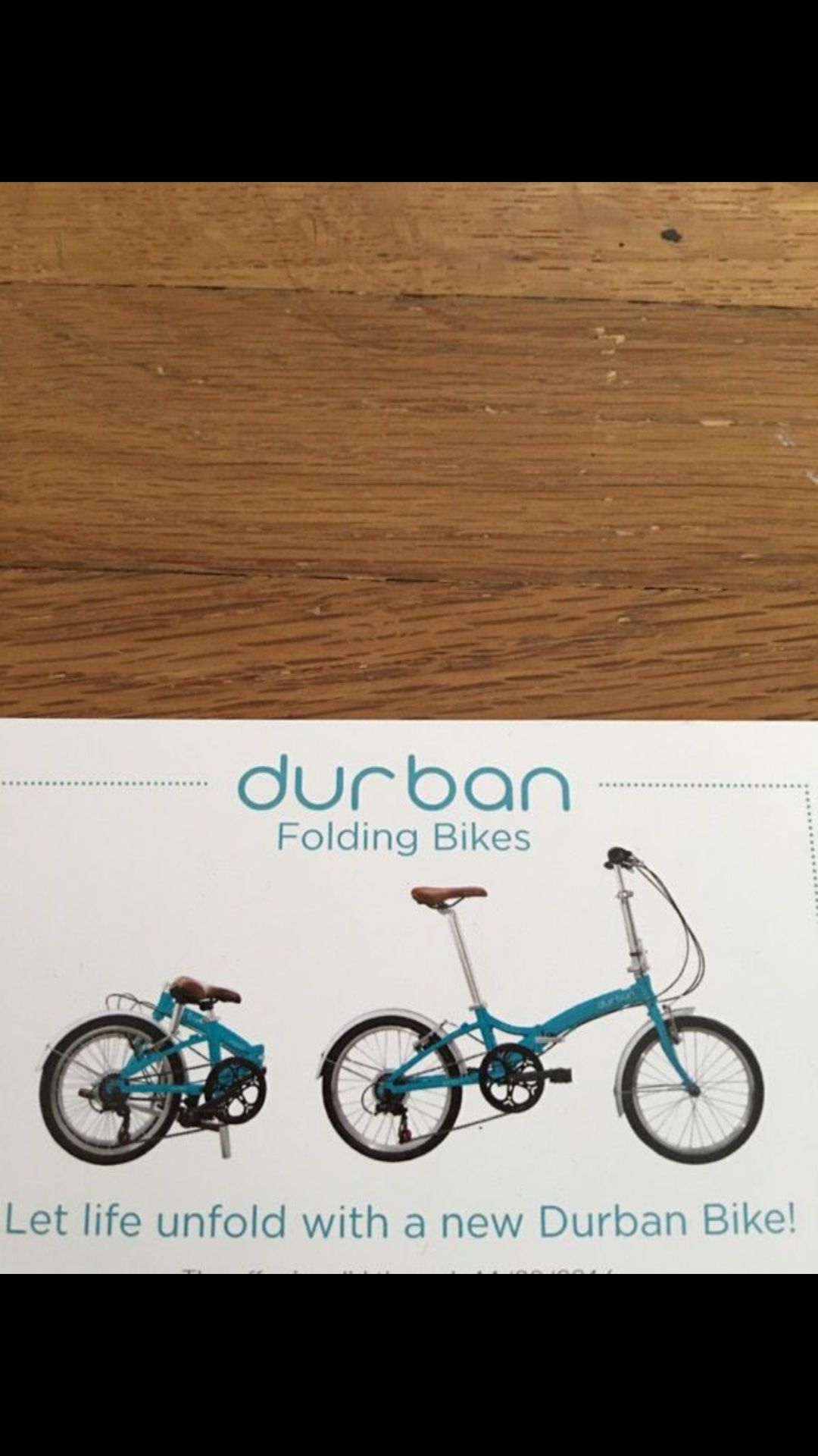 Durban folding bike