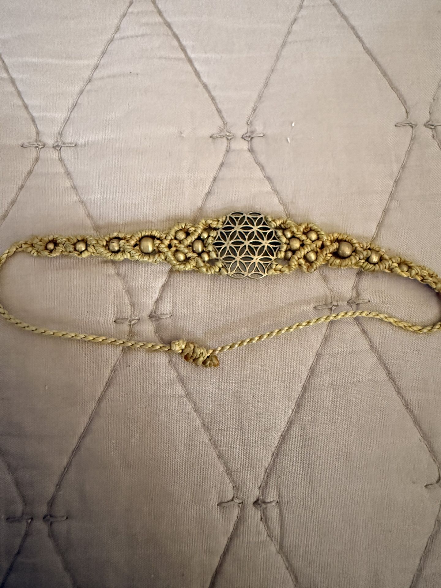 Macrame Bracelet Flower Of Life