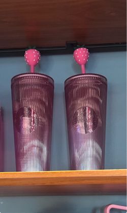 Starbucks pink cup