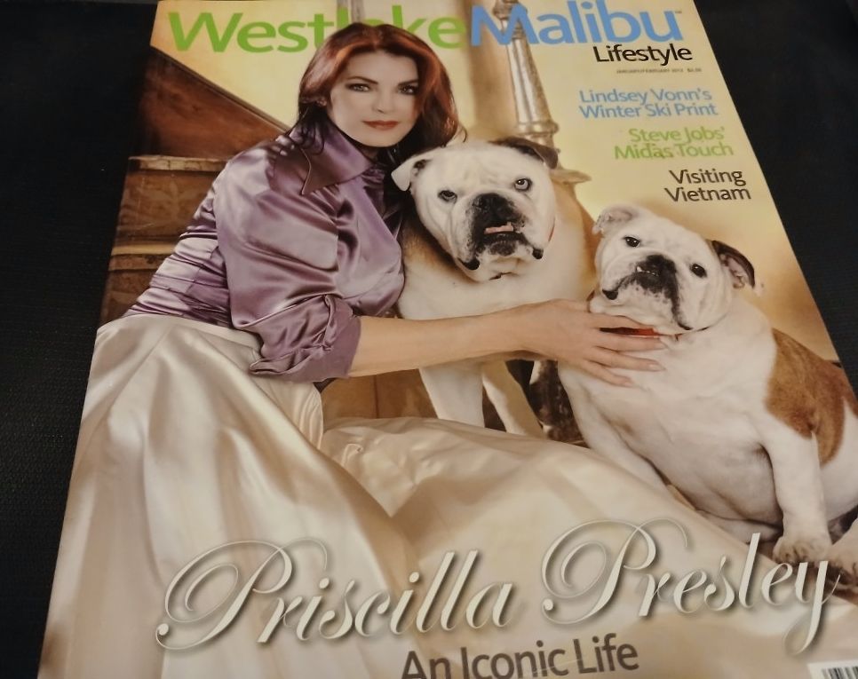 Magazine Pricilla Presley 