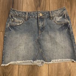 Refuge Women's Denim Mini Skirt