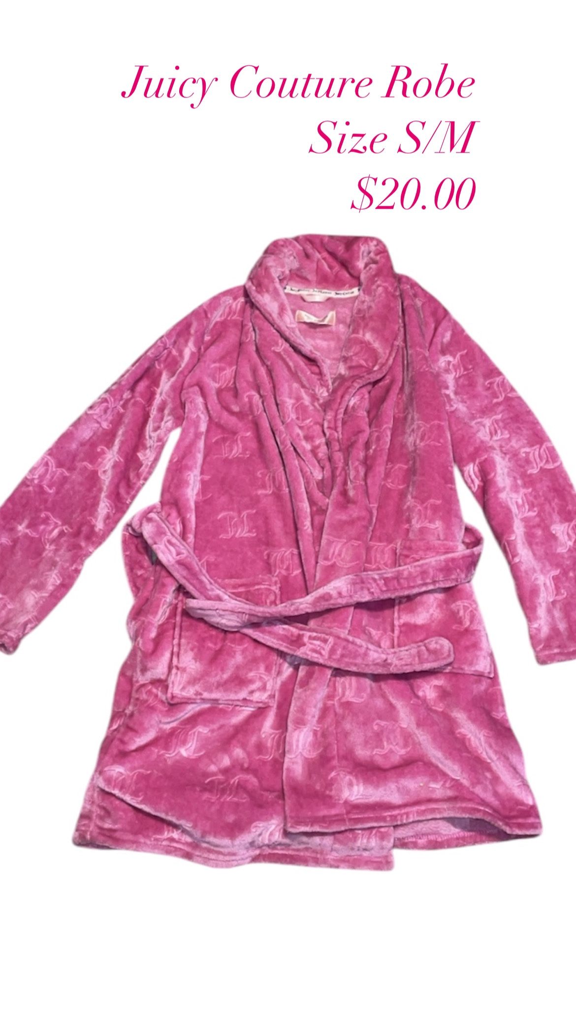 Juicy Couture Robe Size S/M