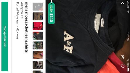 Bags of clothes,shoes shirts and jackets!