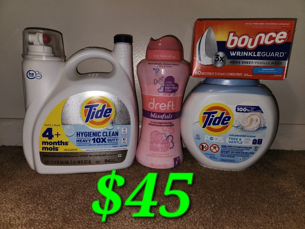 Tide Free & Clear Bundle