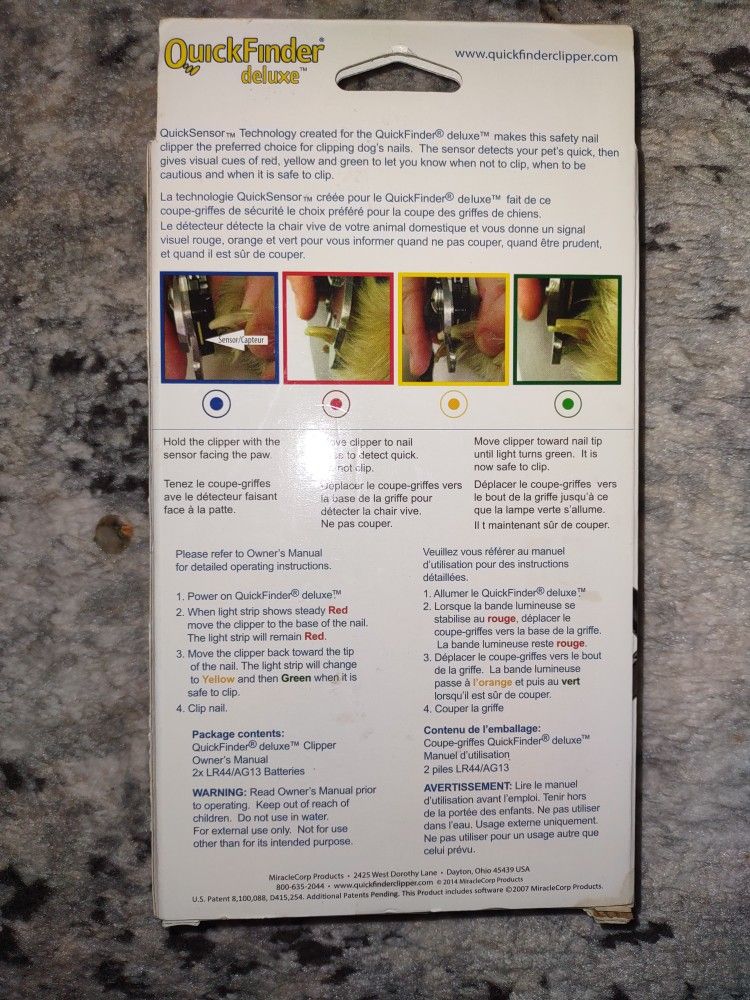 Quickfinder deluxe instructions discount