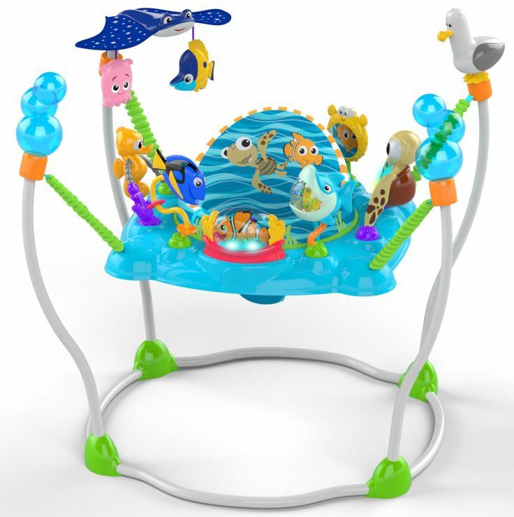 Bright Starts Activity Jumper Disney Baby Finding Nemo Sea of Activities
