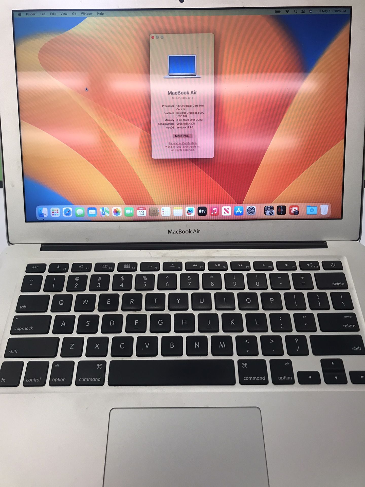 MacBook Air With Latest macOS