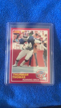 Thurman Thomas Rookie