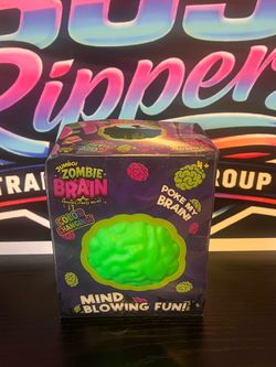 Jumbo Zombie Brain Squishy Stress Relief Toy