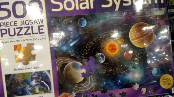 Solar System 500 Piece Jigsaw Puzzle For Sale In Murrieta