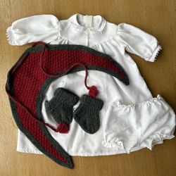 Addy’s Nightgown, Socks & Shawl