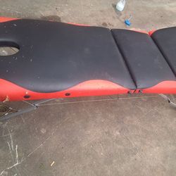 Massage table