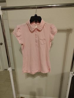 No boundaries, polo shirt for girls, size M(7-9)