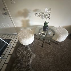 Storage Love Chairs With Table