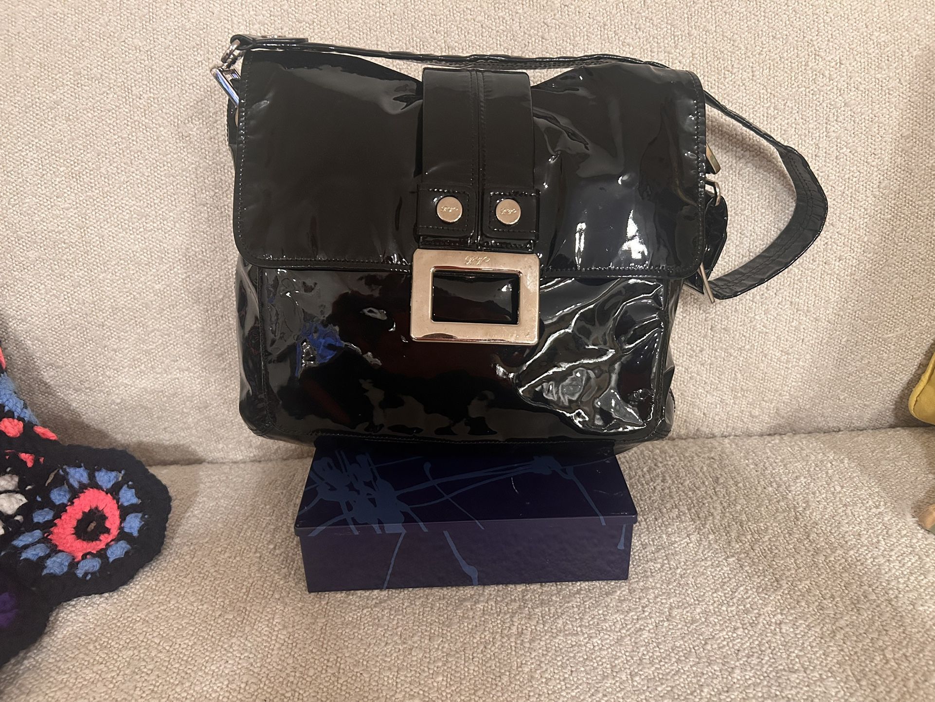 Roger Vivier Patent Leather Handbag