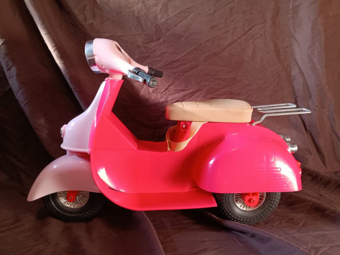 Our Generation Ride In Style Scooter Doll Vehicle -Price Can Be Negotiated -