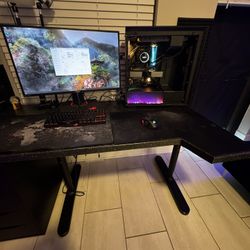 Gaming Pc Full Setup | RTX 3070ti | i7 9700k | Asus Monitor | Ikea Desk
