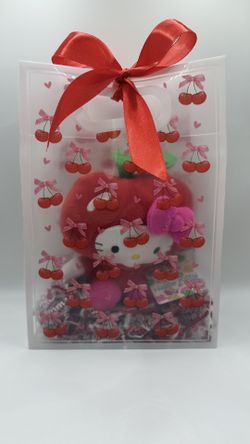 Hello Kitty Valentines Day Cherry Plush