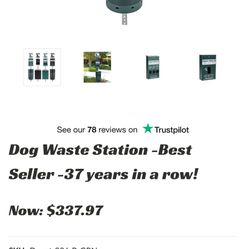 Dog Poop Trash Can