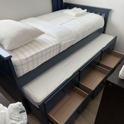 Twin Size Trundle Bed $200 OBO