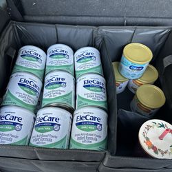 38 Cans Available EleCare Formula