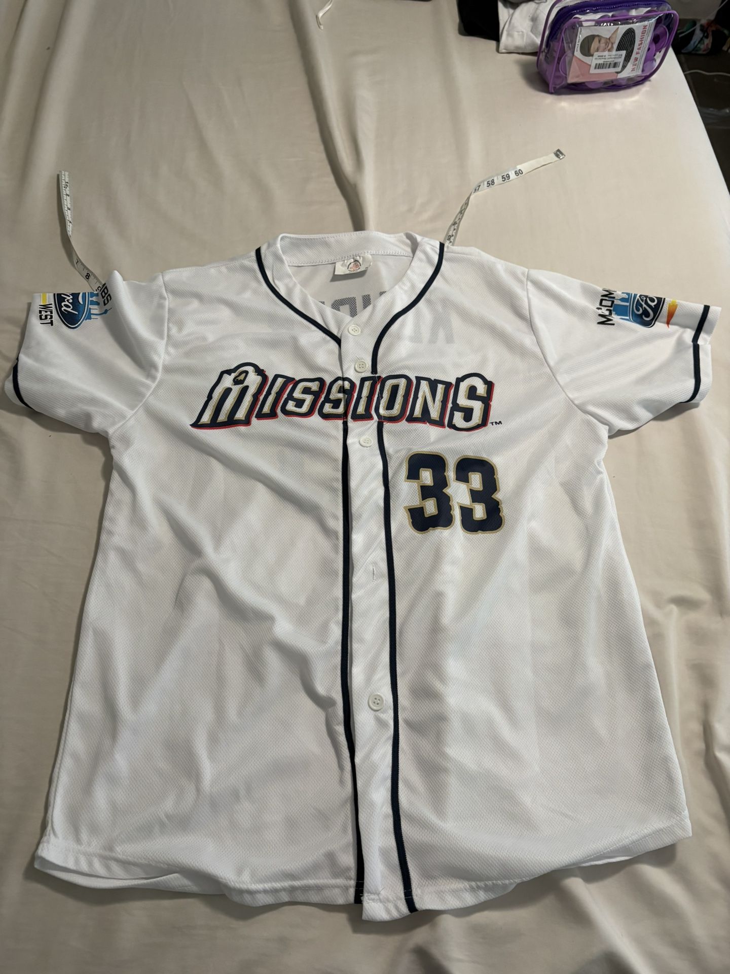 San Antonio Missions Extra Large Baseball Jersey . Men’s . Kluber $20
