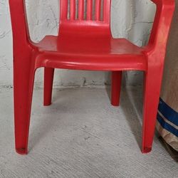 Kids Red Chair 