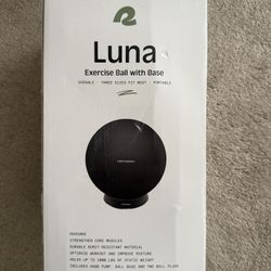 Retrospec Luna Exercise Ball with Pump 