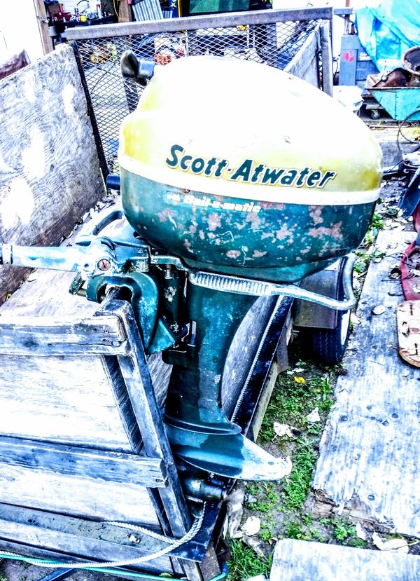SCOTTATWATER 10 hp outboard motor for Sale in Federal Way, WA OfferUp