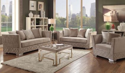 Stunning sofa and loveseat @Elegant Furniture