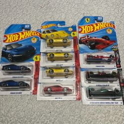 Hotwheels Ferrari & F1