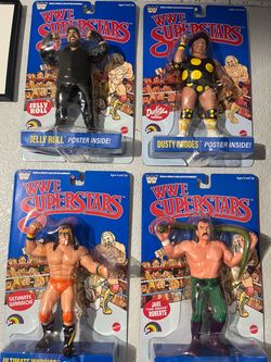 6 WWE Superstars LJN Bundle