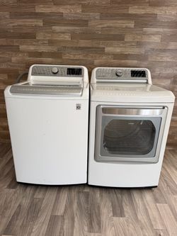 LG washer and dryer gas