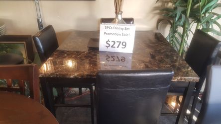 Brand new pub high dining set starting from $279