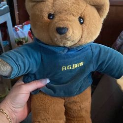 Vintage AG bear with voice box