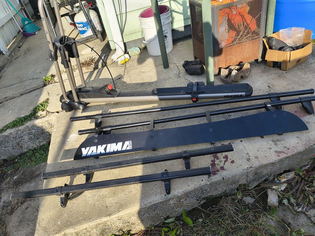 Yakima roof rack pluss accesories