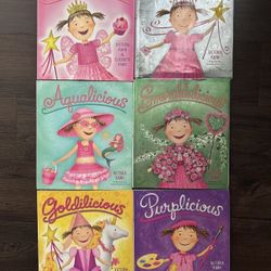 Set of 6 Pinkalicious-Themed Books 