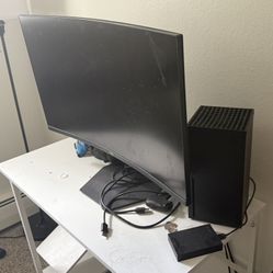 Xbox Series X 1tb  With Dell Monitor 32” 