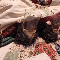 Previously Owned Razor Back Shot Glasses 