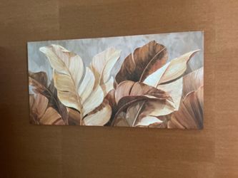 Tropical Leaves Canvas Wall Art