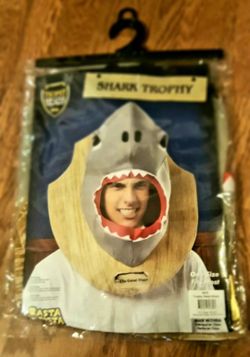 Shark Trophy Head Adult Halloween Costum