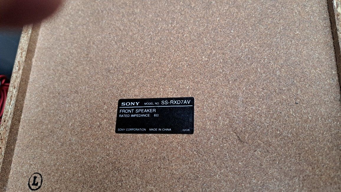 Sony Front Speakers