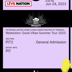 rebelution concert tickets pit 